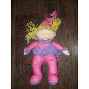 Mattel Rugrats Angelica Doll Plush Soft Body Front Vinyl Head